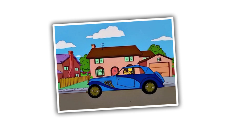 Illustration for article titled A Guide To Every Real-World Car Used In The Simpsons